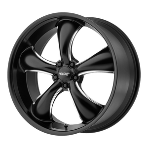American Racing AR912 TT60 Satin Black Milled 20x8.5 +35 5x120mm 74.1mm - WheelWiz
