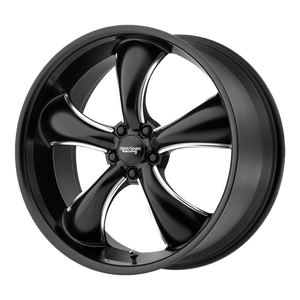 American Racing AR912 TT60 Satin Black Milled 20x8.5 +35 5x120mm 74.1mm - WheelWiz