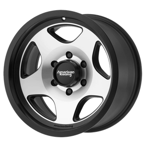 American Racing AR923 MOD 12 Satin Black Machined 17x8 00 8x170mm 130.8mm - WheelWiz