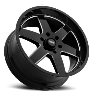 American Racing AR926 PATROL Gloss Black Milled 20x9 +12 6x135mm 87.1mm - Wheelwiz