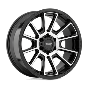 American Racing AR933 INTAKE Gloss Black Machined 20x9 0 6x139.7mm 106.1mm - Wheelwiz