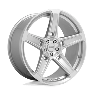 American Racing AR936 Machined Silver 22x10.5 +25 5x115mm 72.6mm - Wheelwiz