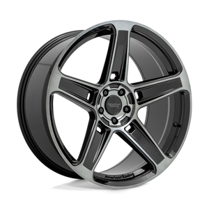 American Racing AR936 Gloss Black W/ Gray Tint 20x10.5 +22 5x115mm 72.6mm