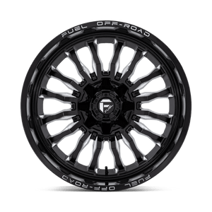 Fuel Offroad D795 ARC Gloss Black Milled 22x10 -18 6x135|6x139.7mm 106.1mm - Wheelwiz
