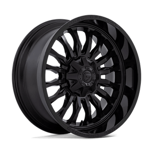 Fuel Offroad D796 ARC Matte Black W/ Gloss Black Lip 22x10 -18 6x135|6x139.7mm 106.1mm - Wheelwiz