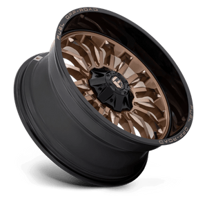 Fuel Offroad D797 ARC Platinum Bronze W/ Black Lip 22x10 -18 6x135|6x139.7mm 106.1mm - Wheelwiz