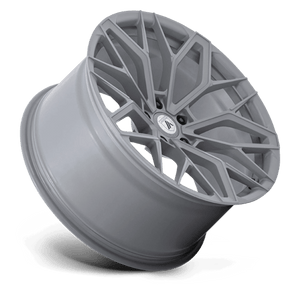 Asanti Black AB039 MOGUL 5 Two Toned Battleship Gray 20x8.5 +20 5x120mm 74.1mm - Wheelwiz