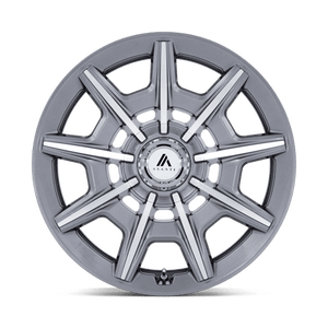 Asanti Black AB041 ESQUIRE Gloss Anthracite Bright Mach 20x9 +27 5x112|5x120mm 74.1mm