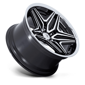 Asanti Black AB046 DUKE Gloss Black Machined 22x9 +15 5x115mm 72.6mm - Wheelwiz