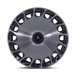 Asanti Black AB045 ARISTOCRAT Gloss Black Machined Fc W/ Ddt 20x10.5 +18 5x115|5x120mm 74.1mm