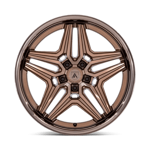 Asanti Black AB046 DUKE Platinum Bronze 22x9 +15 5x120mm 74.1mm