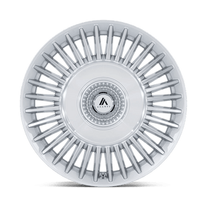 Asanti Black AB040 TIARA Gloss Silver Bright Mach Face 20x9 +45 5x108|5x112mm 72.6mm - Wheelwiz
