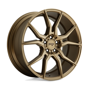Niche M167 ASCARI Gloss Bronze 19x8.5 +35 5x114.3mm 72.6mm - WheelWiz