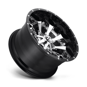 Fuel Offroad D246 ASSAULT Chrome Plated Gloss Black Lip 20x10 -18 8x170mm 125.1mm - 2 PIECE - Wheelwiz