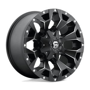 Fuel Offroad D546 ASSAULT Matte Black Milled 18x9 -13 6x135|6x139.7mm 106.1mm - Wheelwiz