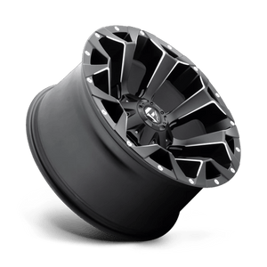 Fuel Offroad D546 ASSAULT Matte Black Milled 18x9 +20 8x165.1mm 125.1mm - Wheelwiz