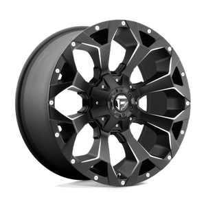 Fuel Offroad D546 ASSAULT Matte Black Milled 20x9 +20 6x135|6x139.7mm 106.1mm - Wheelwiz