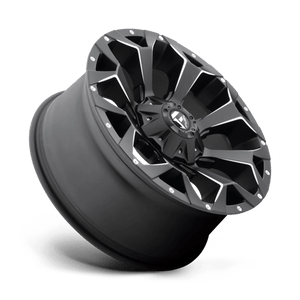Fuel Offroad D546 ASSAULT Matte Black Milled 20x9 +20 6x135|6x139.7mm 106.1mm - Wheelwiz