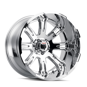 American Truxx BOMB Chrome 22x14 -76 8x180mm 125.2mm - WheelWiz