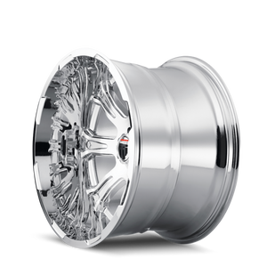 American Truxx BOMB Chrome 22x14 -76 8x170mm 125.2mm - WheelWiz