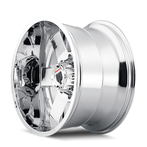 American Truxx ARMOR Chrome 18x9 -12 8x180mm 124.2mm - Wheelwiz