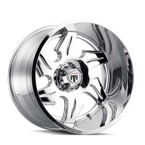 American Truxx NINJA Chrome 22x14 -76 8x170mm 125.2mm - WheelWiz