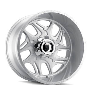 American Truxx SWEEP Brushed milled 22x12 -44 5x139.7|5x150mm 110.3mm - Wheelwiz
