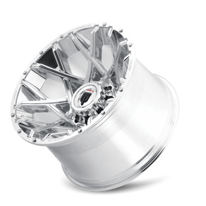 American Truxx GRIDLOCK Polished 20x12 -44 8x165.1mm 125.2mm - WheelWiz