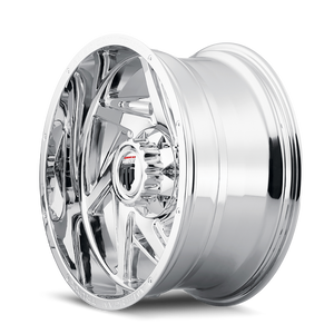 American Truxx SPIRAL Chrome 20x10 -24 8x165.1mm 125.2mm - Wheelwiz