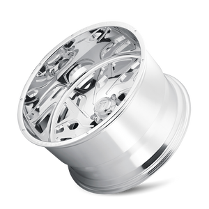 American Truxx ARIES Polished 24x14 -76 8x180mm 124.2mm - Wheelwiz