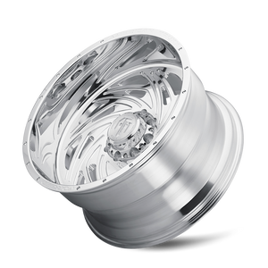 American Truxx TWISTED Polished 22x12 -44 8x180mm 124.2mm - Wheelwiz
