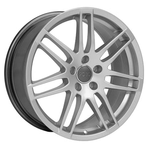 OE Wheels Replica AU05 Hyper Silver 18x8.0 +42 5x112mm 66.6mm