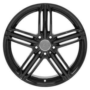 OE Wheels Replica AU12 Gloss Black 18x8.0 +35 5x112mm 66.6mm - Wheelwiz