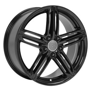 OE Wheels Replica AU12 Gloss Black 18x8.0 +45 5x112mm 66.6mm