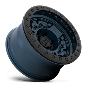 Black Rhino AVENGER BEADLOCK Navy Blue W/ Black Hardware 17x8.5 -30 6x139.7mm 112.1mm - Wheelwiz