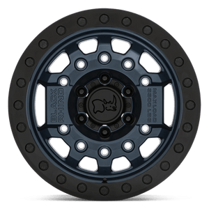 Black Rhino AVENGER BEADLOCK Navy Blue W/ Black Hardware 17x8.5 0 6x139.7mm 112.1mm - Wheelwiz