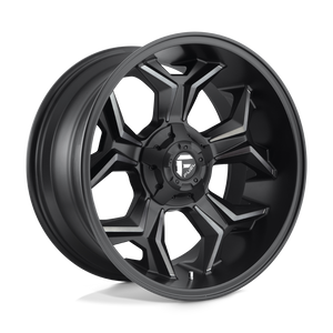 Fuel Offroad D605 AVENGER Matte Black Double Dark Tint 20x10 -18 5x139.7|5x150mm 110.1mm - WheelWiz