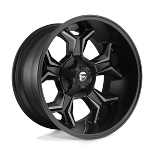 Fuel Offroad D605 AVENGER Matte Black Double Dark Tint 22x12 -44 8x170mm 125.1mm - WheelWiz