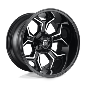 Fuel Offroad D606 AVENGER Gloss Black Milled 20x12 -44 6x135|6x139.7mm 106.1mm - WheelWiz
