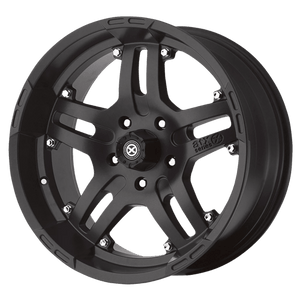 ATX Series AX181 ARTILLERY Textured Black 20x9 -12 6x135mm 87.1mm - WheelWiz