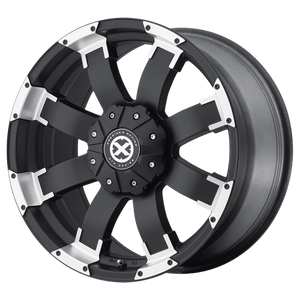 ATX Series AX191 SHACKLE Satin Black With Machined Face 17x9 +20 6x114.3mm 72.6mm - WheelWiz