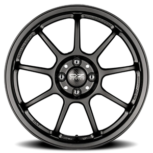 OZ Racing Alleggerita HLT Matte Graphite Silver 17x8.5 +35 5x120mm 79mm