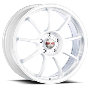 OZ Racing Alleggerita HLT White 18x9 +43 5x130mm 71.56mm - Wheelwiz