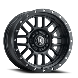 Icon Alloys Alpha Satin Black 20x9 +16 6x135mm 87.1mm
