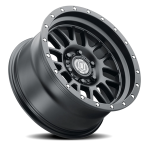 Icon Alloys Alpha Satin Black 20x9 +16 6x135mm 87.1mm