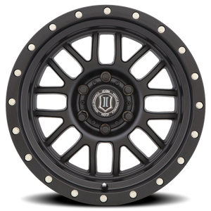 Icon Alloys Alpha Satin Black 20x9 +16 6x135mm 87.1mm