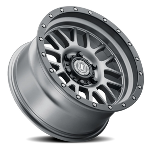 Icon Alloys Alpha Titanium 17x8.5 0 5x127mm 71.5mm