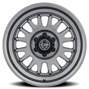 Icon Alloys Anza Gunmetal 17x8.5 0 6x139.7mm 106.1mm