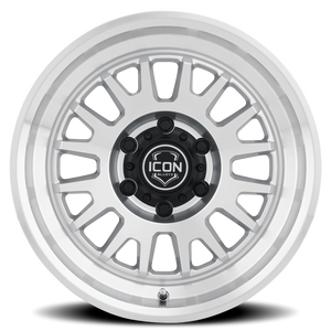 Icon Alloys Anza Machined Silver 17x8.5 -6 5x127mm 71.5mm