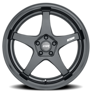 ESR Wheels AP5 Matte Black Gloss Black 19x9.5 +35 5x114.3mm 72.6mm - Wheelwiz